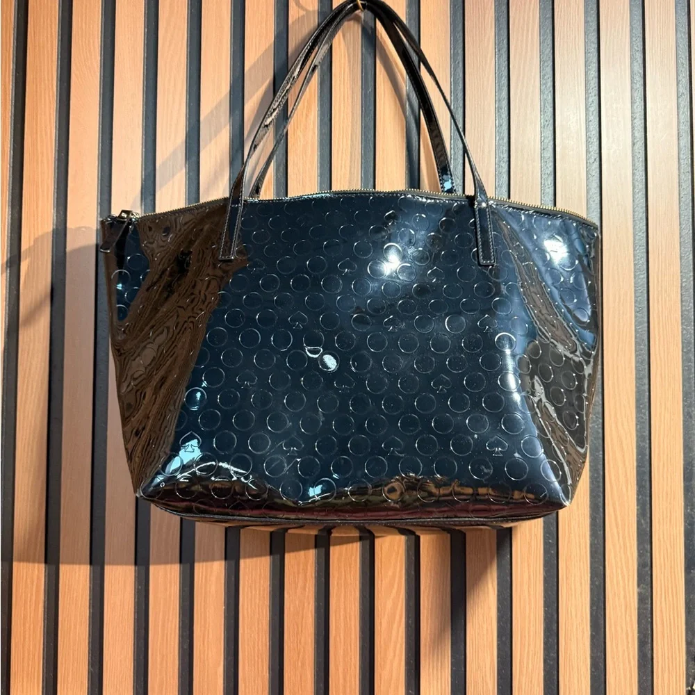 Kate Spade Black Patent‎ Tote